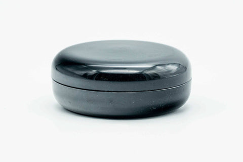 Japanese Kogo - Black Plastic Incense Container - 40ml