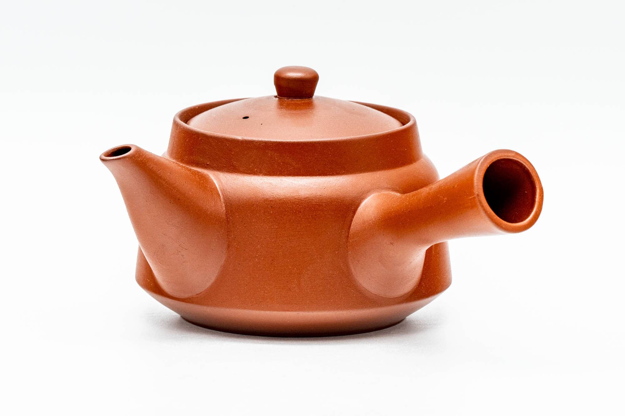 Japanese Tea Set - Bamboo Engraved Tokoname-yaki Kyusu Teapot with 2 Yunomi Teacups