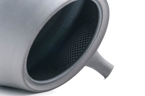 Trapezoidal Black Tokoname Teapot - 200ml