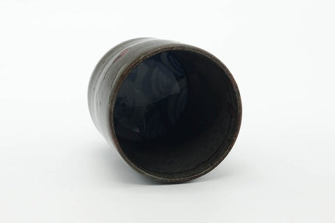 Tezumi — Japanese Teacup - Deep Green Wabi Yunomi - 215ml — three-quarter view