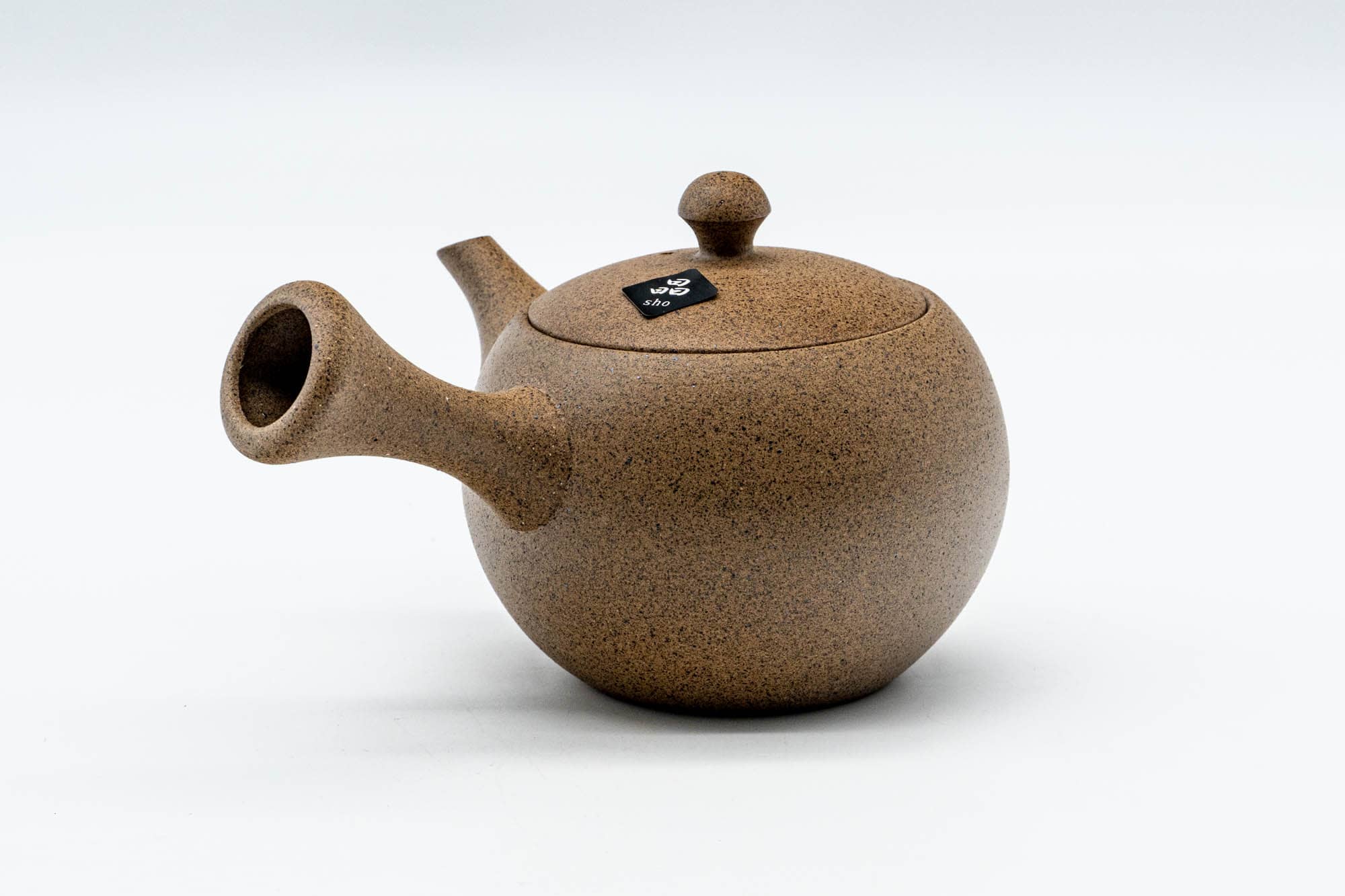 Japanese Kyusu - Brown Speckled Tokoname-yaki Stoneware Teapot - 300ml