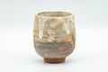 Japanese Teacup - 納富鳥雲 Notomi Choun, Daikazan Klin - Beige Hagi-yaki Yunomi - 150ml - Tezumi