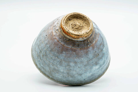 Japanese Matcha Bowl - Antique White Drip-Glazed Hagi-yaki Chawan - 300ml