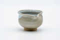 Tezumi — Japanese Katakuchi - Beige White Glazed Hagi-yaki Yuzamashi Water Cooler - 100ml — front view