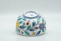 Japanese Teacup - Colourful Floral Arita-yaki Lidded Yunomi - 120ml - Tezumi