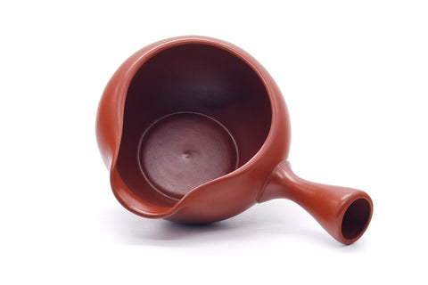 Tezumi — Japanese Yuzamashi - Plum Blossoms Tokoname Water Cooler - 400ml — closeup of the glaze