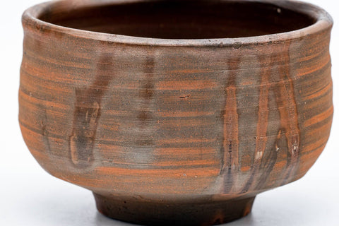 Japanese Matcha Bowl - 榊原貢 Sakakibara Mitsugu - Hidasuki Bizen-yaki Chawan - 300ml