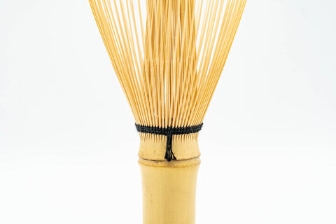 Japanese Chasen - 翠華園 Suikaen - Shiratake White Bamboo Shin Matcha Whisk - Tezumi