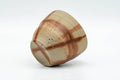 Tezumi — Japanese Teacup - Hidasuki Bizen-yaki Yunomi - 80ml — top-down view of the interior