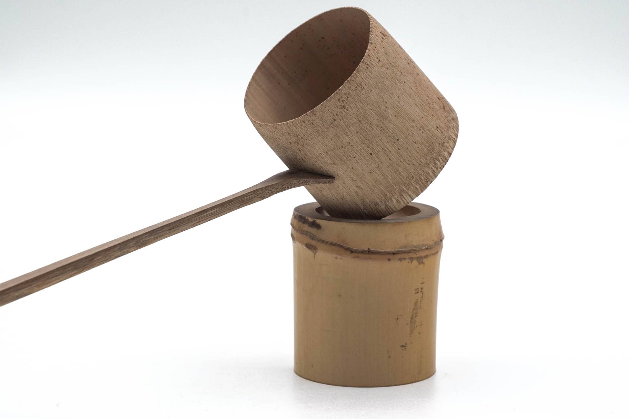 Japanese Futaoki - Furo Use Bamboo Ladle Rest Tea Ceremony Utensil