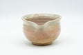 Tezumi — Japanese Katakuchi - Beige Pink Hagi-yaki Water Cooler - 130ml — front view