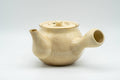 Japanese Kyusu - Bamboo Beige Glazed Debeso Teapot - 350ml - Tezumi