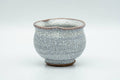 Japanese Teacup - Milky White Glazed Abstract Guinomi - 50ml - Tezumi