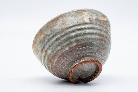 Japanese Matcha Bowl - 萩殿窯 Hagiden Kiln - Gohonte Rokurome Hagi-yaki Chawan - 250ml