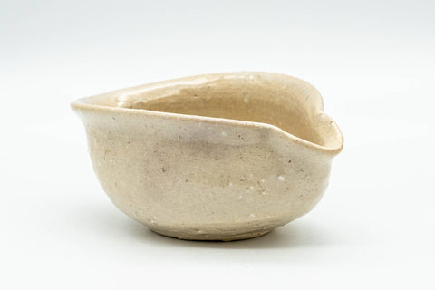 Japanese Katakuchi - Beige Water Cooler Yuzamashi with Tea Saucer - 100ml - Tezumi