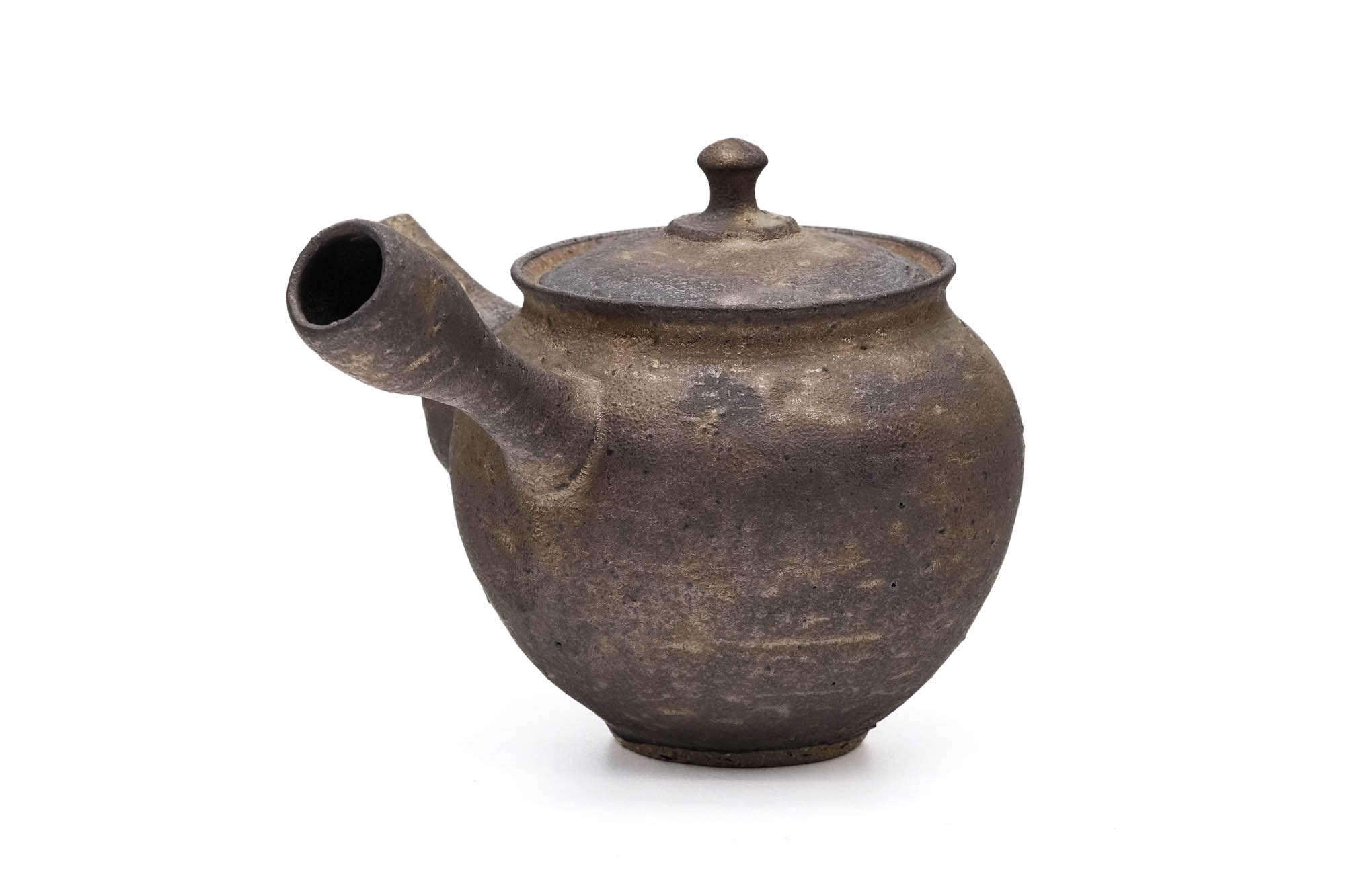 Japanese Kyusu - 前川淳蔵 Junzō Maekawa - Rustic Kurokinsai Tokoname-yaki Teapot - 250ml