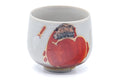 Tezumi — Japanese Tea Set - Daruma Kyusu Teapot with 4 Yunomi Teacups — closeup of a single piece