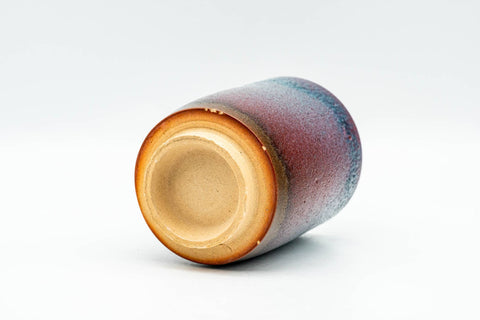 Japanese Teacup - Blue Purple Galaxy Glazed Yunomi - 110ml