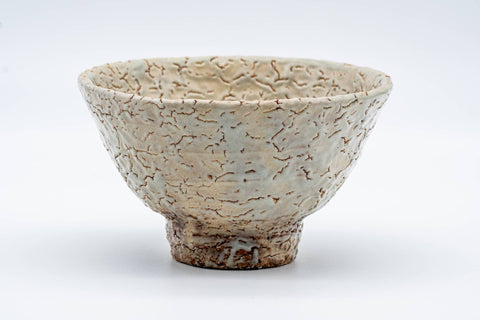 Japanese Matcha Bowl - 梅田陶楽 Umeda Touraku - Ido-Style Hagi-yaki Chawan - 300ml