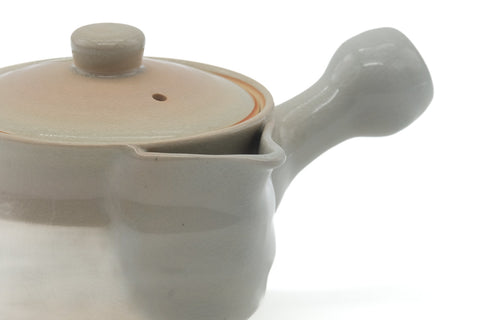 Tezumi — Japanese Tea Set - Classic Hagi Kyusu Teapot with 5 Yunomi Teacups — additional view