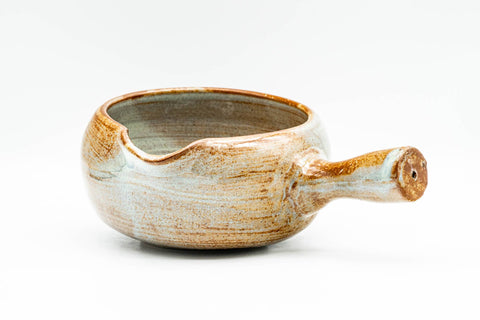 Japanese Yuzamashi - Orange Brush Glazed Water Cooler - 350ml