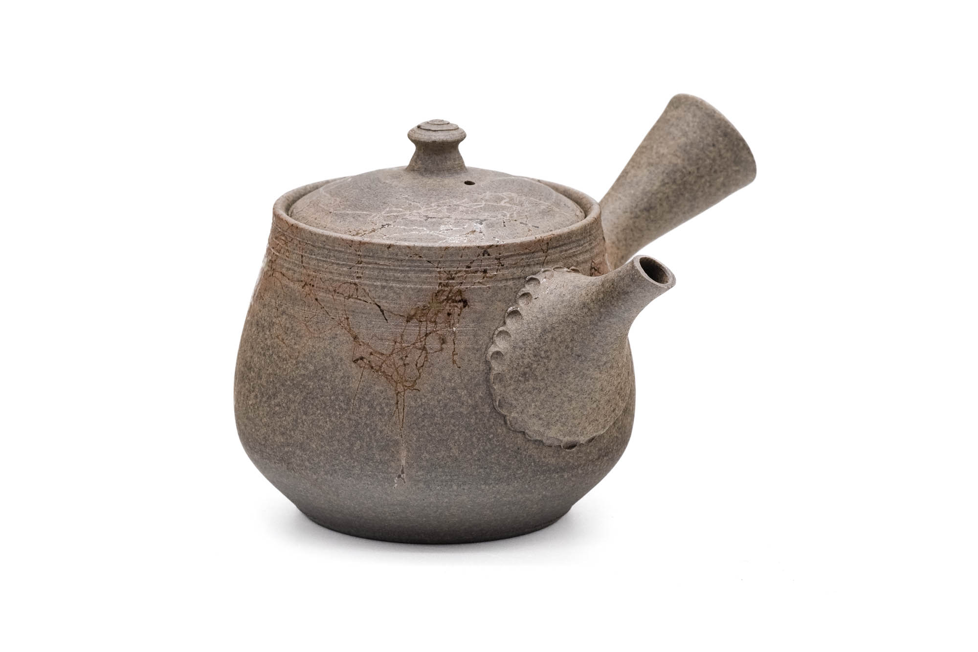 Japanese Kyusu - 谷川仁 Tanikawa Jin - Mogake Tanka Tokoname-yaki Teapot - 250ml