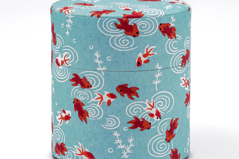 Blue Koi Washi Tea Canister - 150g
