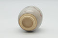 Tezumi — Japanese Teacup - 赤膊山 Akiyama Kiln - Nara Village-themed Akahada-yaki Yunomi - 150ml — tipped to show the interior