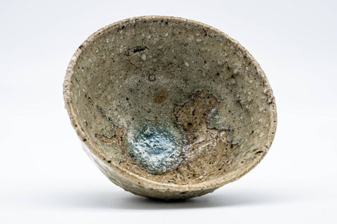 Japanese Matcha Bowl - 楽七 Rakushichi - Ash Glazed Tokoname-yaki Chawan - 300ml