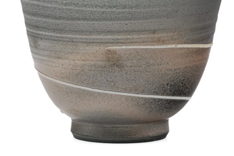 Spiraling Textured Tokoname Teacup - 90ml