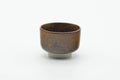 Tezumi — Japanese Teacup - Small Brown Glazed Guinomi - 40ml — front view