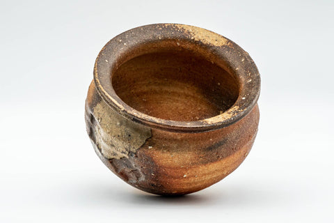 Japanese Kensui - Ash Glazed Shigaraki-yaki Water Bowl - 600ml - Tezumi