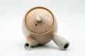 Japanese Kyusu - Beige Pink Spiraling Hagi-yaki Do-ake Teapot - 340ml - Tezumi