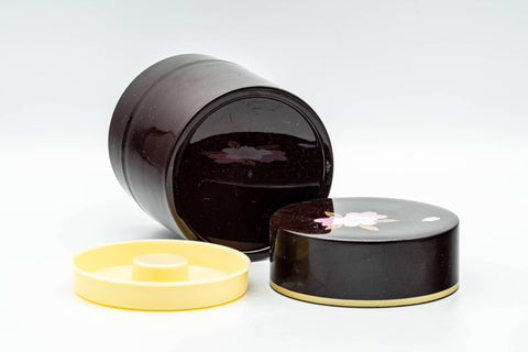 Japanese Chazutsu - Sakura Cherry Blossom Tea Canister - 300ml - Tezumi
