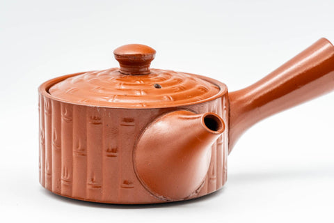 Japanese Kyusu - Bamboo-shaped Tokoname-yaki Teapot - 200ml - Tezumi