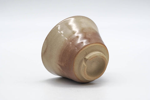 Japanese Teacup - Beige Milky Glazed Hagi-yaki Yunomi - 90ml