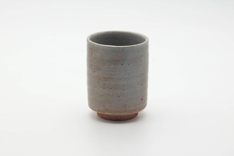 Japanese Teacup - Long Grass Grey Glazed Karatsu-yaki Yunomi - 190ml
