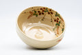 Tezumi — Japanese Matcha Bowl - Colourful Flowers Kyo-yaki Summer Chawan - 200ml — top-down view of the interior