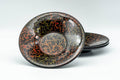 Japanese Chataku - Set of 3 唐塗 Kara-nuri Urushi Lacquerware Tea Saucers - Tezumi