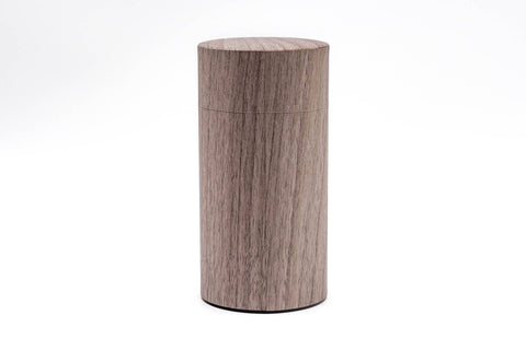 Walnut Wood Veneer Tea Canister - 200g