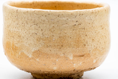 Japanese Matcha Bowl - Biwa-Iro Kannyū Hagi-yaki Chawan - 500ml