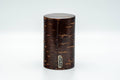 Japanese Chazutsu - Cherry Bark Sakura Wood Weathered Metal Interior Tea Canister - 200ml - Tezumi