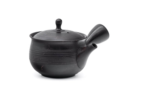 Spiraling Benishibori Tokoname Teapot - 220ml