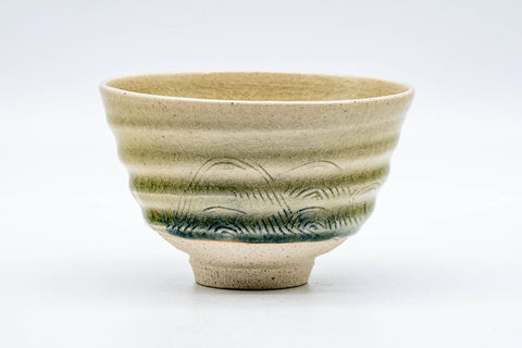 Japanese Matcha Bowl - 紫田正 Masa Shibita - Crazed Glazed Seto-yaki Chawan - 300ml