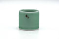 Tezumi — Japanese Futaoki - Green Celadon Glazed Ladle Rest — front view from another angle