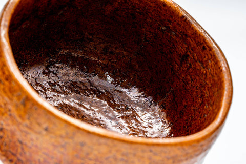 Japanese Matcha Bowl - 大樋長楽 Ohi Chōraku - Ohi-yaki Raku Chawan - 200ml