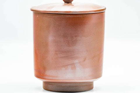 Japanese Teacup - Earthy Bizen-yaki Lidded Yunomi - 140ml