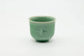 Tezumi — Japanese Teacup - Egret Green Celadon Yunomi - 130ml — front view