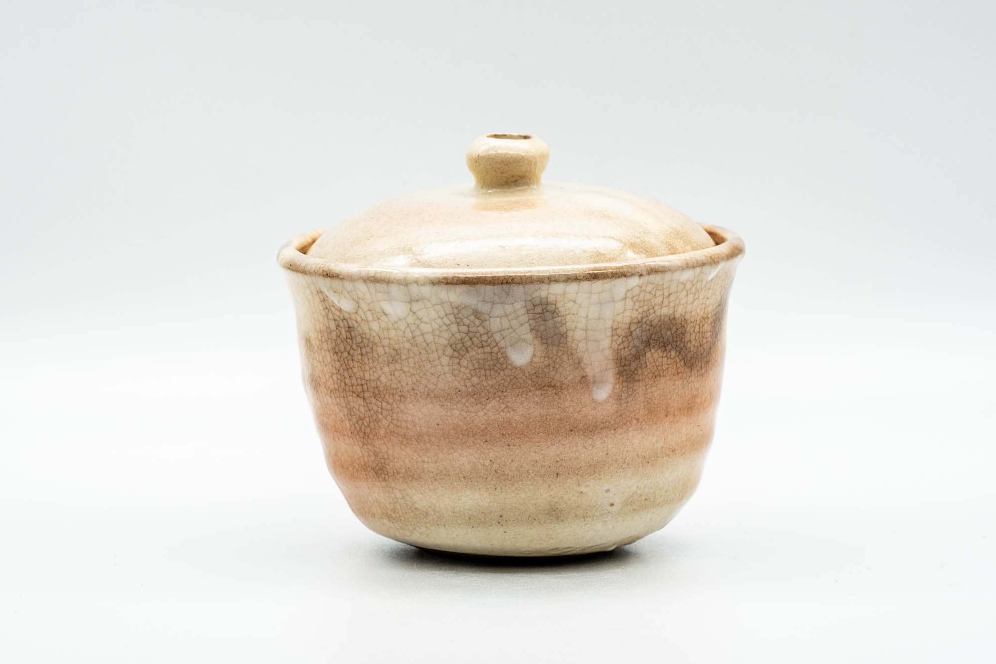 Japanese Houhin - 萩焼 Large Hagi-yaki Ceramic Filter Teapot - 280ml - Tezumi