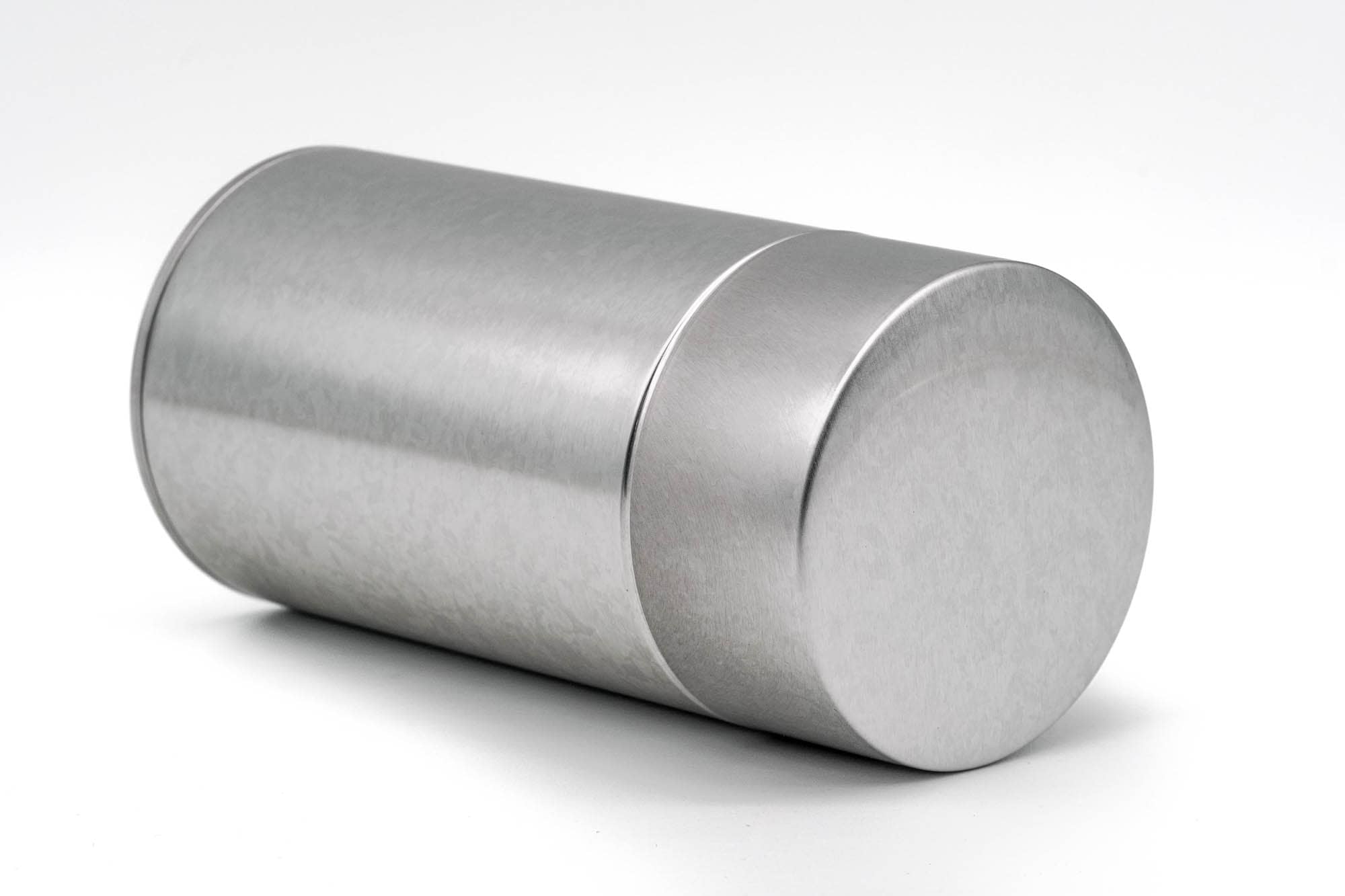 Silver Metal Tea Canister - 200g – Tezumi